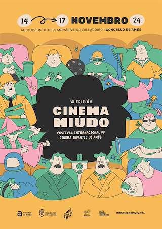 Fechas, información, programa, cartel, imágenes, mapa y ubicación de VIII Festival Internacional de Cine Infantil Cinema Miúdo (2025)  en  Ames