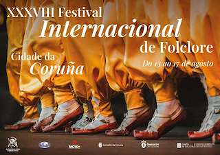 Fechas, información, programa, cartel, imágenes, mapa y ubicación de XXVIII Festival Internacional de Folclore  en  A Coruña
