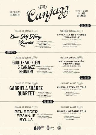 Fechas, información, programa, cartel, imágenes, mapa y ubicación de XXVIII Festival Internacional de Jazz  en  Cangas de Morrazo