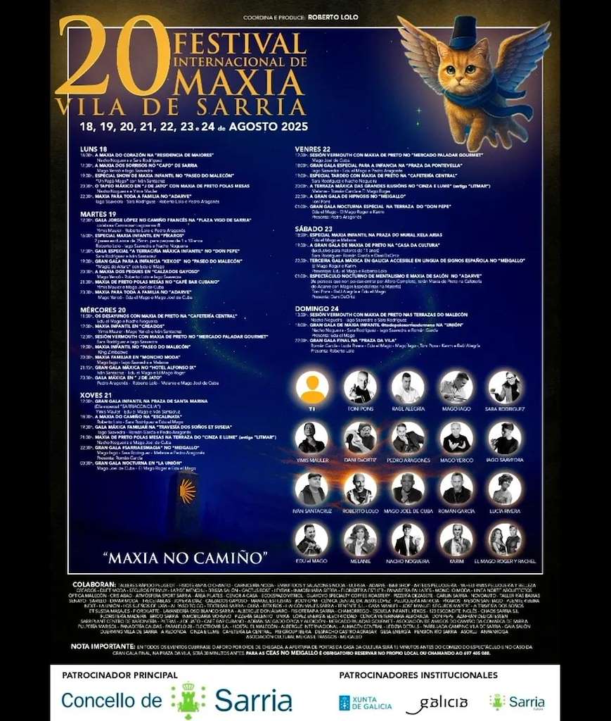 XX Festival Internacional de Maxia (2025) en Sarria
