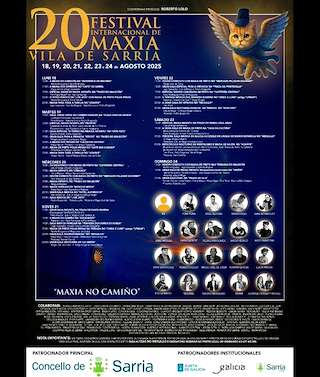 Fechas, información, programa, cartel, imágenes, mapa y ubicación de XX Festival Internacional de Maxia  en  Sarria