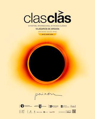 Fechas, información, programa, cartel, imágenes, mapa y ubicación de IX Festival Internacional de Música Clásica - Clasclás (2026) en Vilagarcía de Arousa