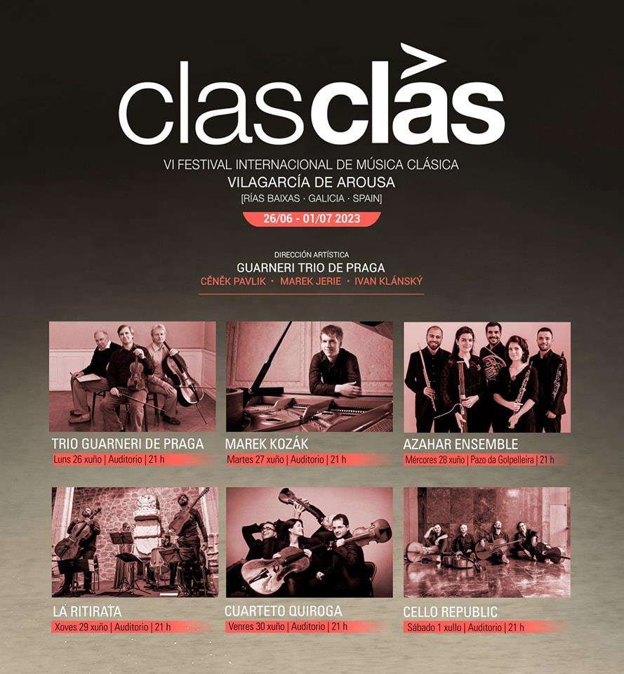 Festival Internacional de Música Clásica - clasclás (2023) en Vilagarcía de Arousa
