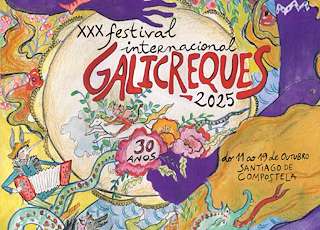 Fechas, información, programa, cartel, imágenes, mapa y ubicación de XXX Festival Internacional de Títeres Galicreques (2025)  en  Santiago de Compostela