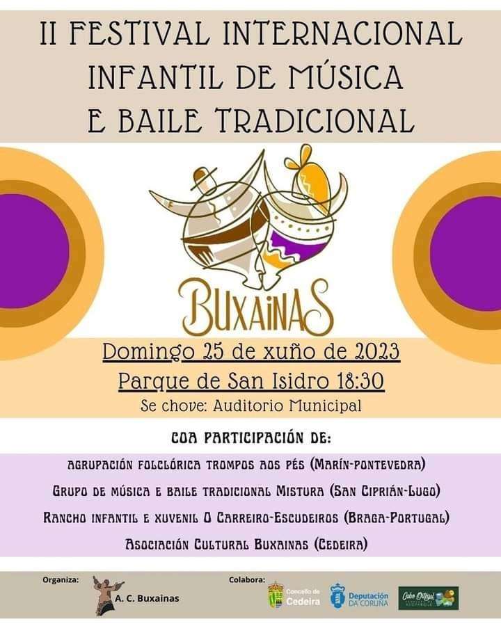 II Festival Internacional Infantil de Música e Baile Tradicional en Cedeira