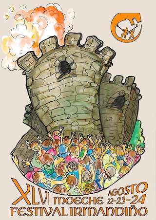 Fechas, información, programa, cartel, imágenes, mapa y ubicación de XLVI Festival Irmandiño  en  Moeche