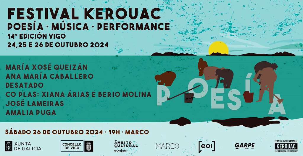 XIV Festival Kerouac - Festival Internacional de Poesía y Performance en Vigo