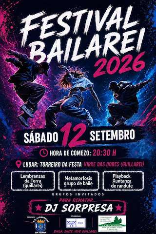 Fechas, información, programa, cartel, imágenes, mapa y ubicación de Festival Lembranzas da Terra  de Guillarei (2026)  en  Tui