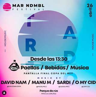 Fechas, información, programa, cartel, imágenes, mapa y ubicación de Festival Mar NDMBL  en  Miño