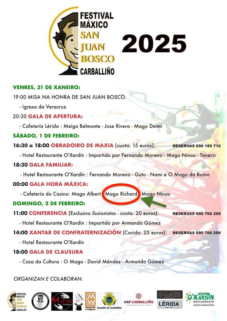 Festival Máxico San Juan Bosco en O Carballiño