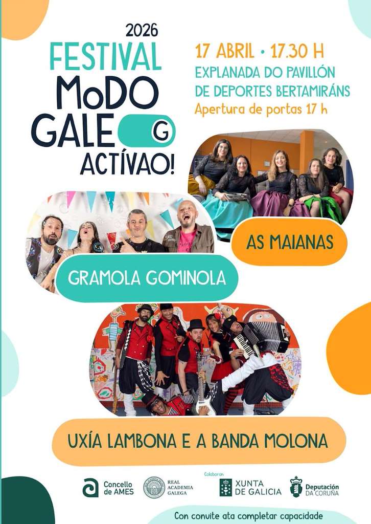 Festival Modo Galego Actívao  (2026) en Ames