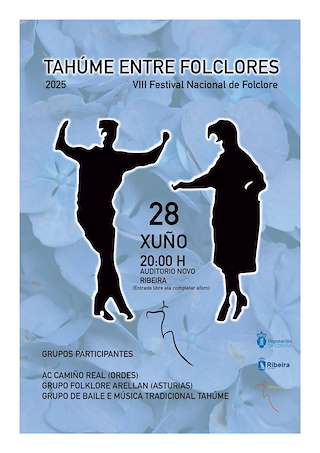 Fechas, información, programa, cartel, imágenes, mapa y ubicación de VIII Festival Nacional de Folclore   en  Ribeira