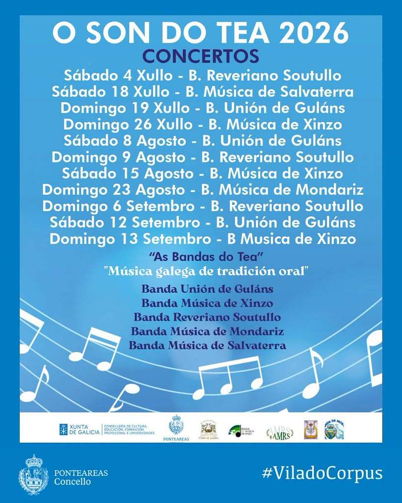 Festival O Son do Tea  (2026) en Ponteareas