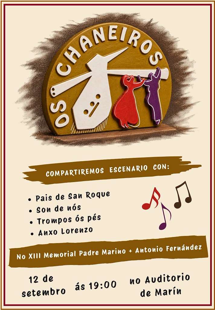 Festival Os Chaneiros (2026) en Marín
