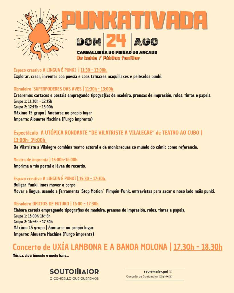 III Festival Para a Xente Miúda - Punkativada (2025) en Soutomaior
