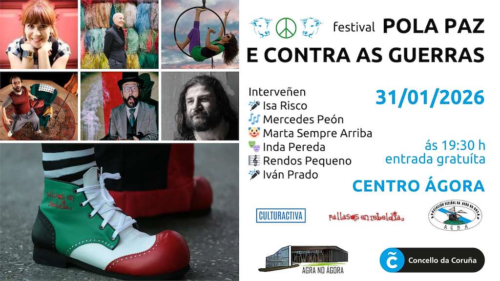 Festival Pola Paz e Contra as Guerras en A Coruña