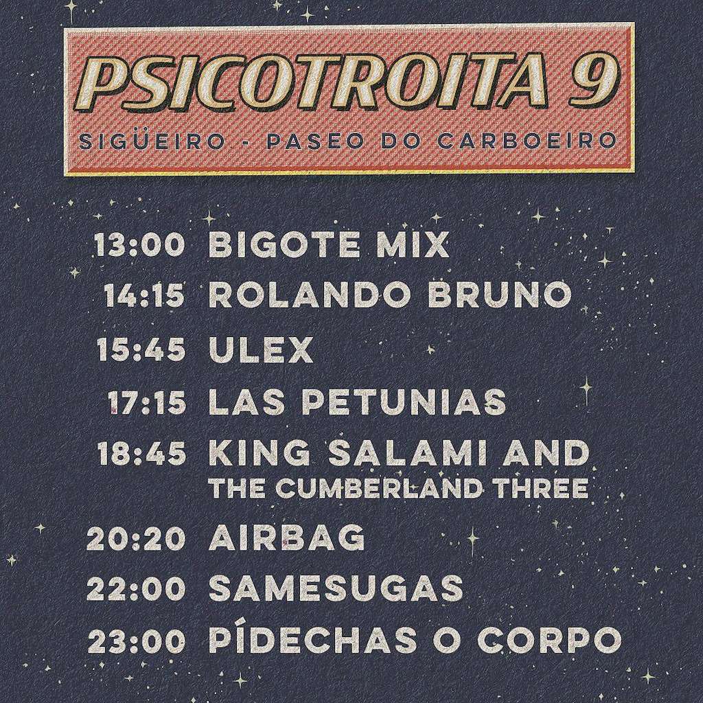 Festival Psicotroita 9 en Oroso