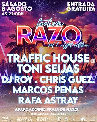 Fechas, información, programa, cartel, imágenes, mapa y ubicación de Festival Razo (2026)  en  Carballo