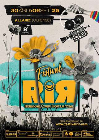 Fechas, información, programa, cartel, imágenes, mapa y ubicación de Festival RIR- VIII Festival Internacional de Curtas de Comedia  en  Allariz