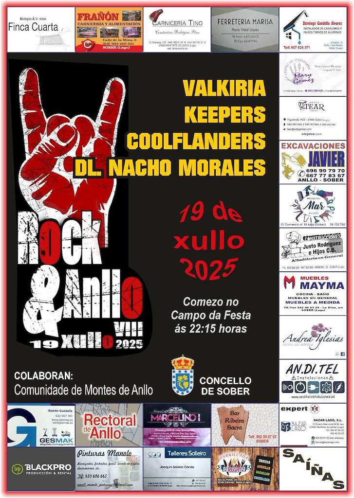 Festival Rock & Anllo (2025) en Sober