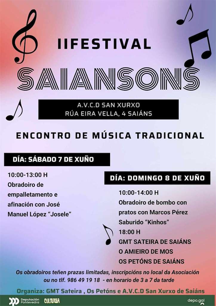 II Festival Saiansons (2025) en Vigo