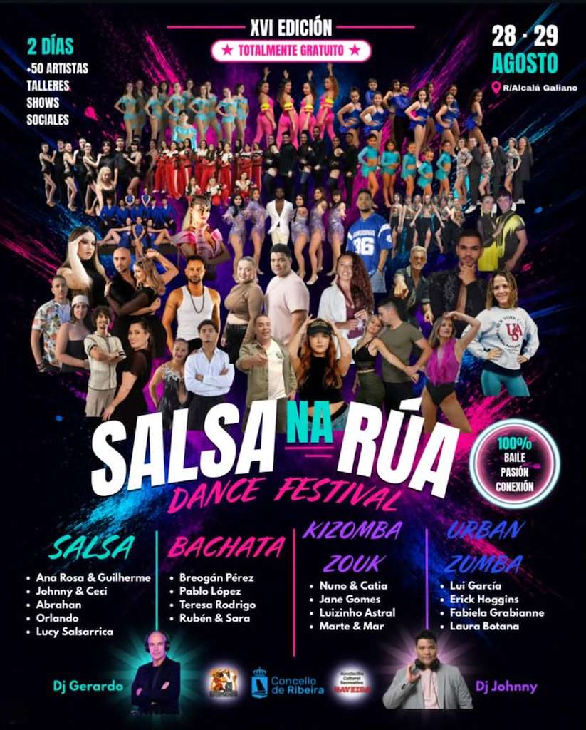 XVI Festival Salsa na Rúa en Ribeira