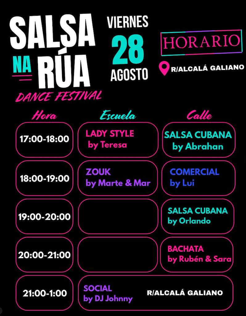 XVI Festival Salsa na Rúa en Ribeira