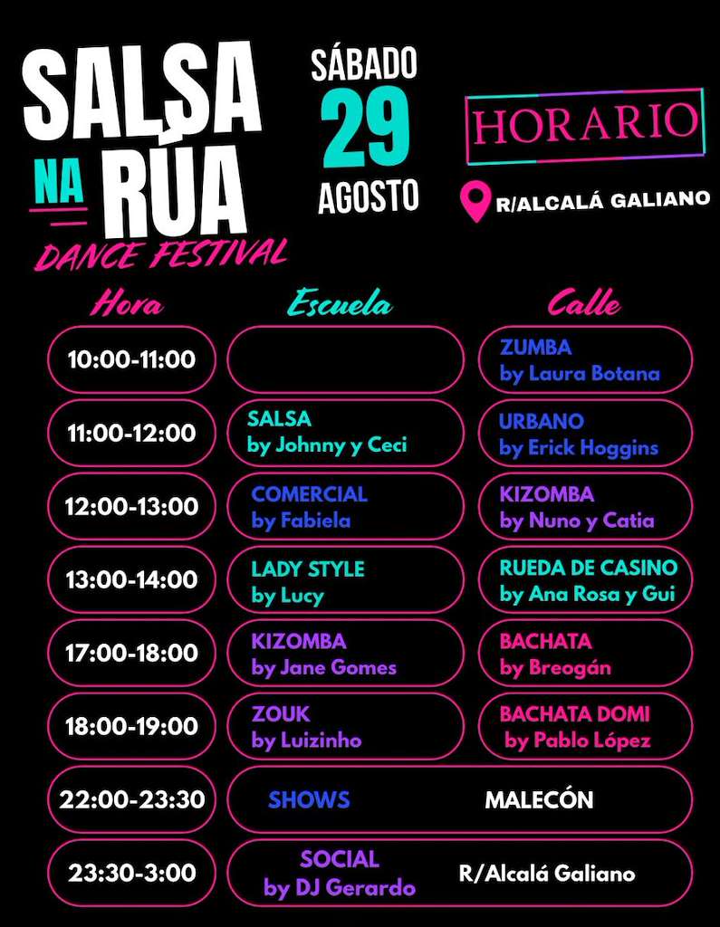 XVI Festival Salsa na Rúa en Ribeira
