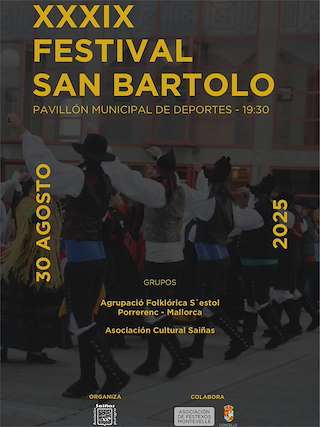Fechas, información, programa, cartel, imágenes, mapa y ubicación de XXXIX Festival San Bartolo   en  Xove