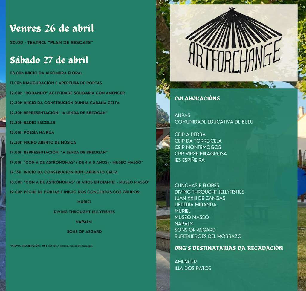 III Festival Solidario Art For Change (2025) en Bueu