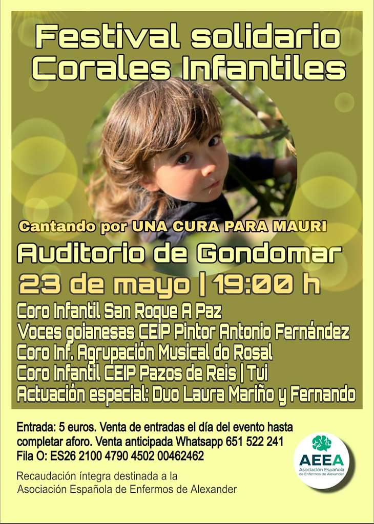 Festival Solidario Corales Infantiles (2026) en Gondomar
