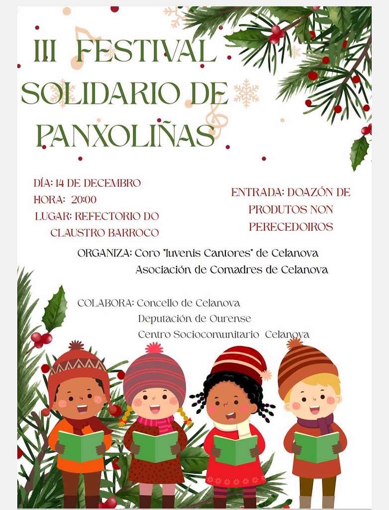 Festival Solidario de Panxoliñas en Celanova