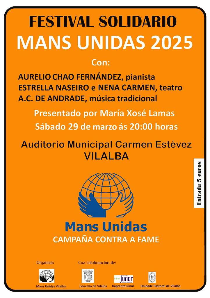 Festival Solidario Mans Unidas en Vilalba