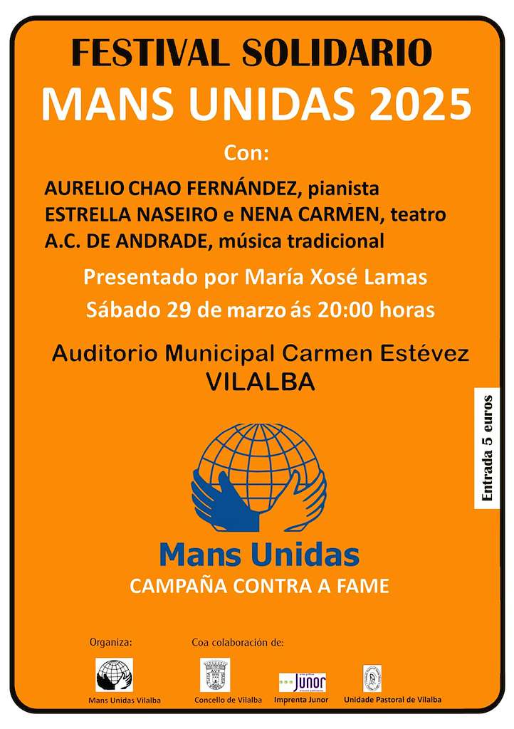 Festival Solidario Mans Unidas (2024) en Vilalba