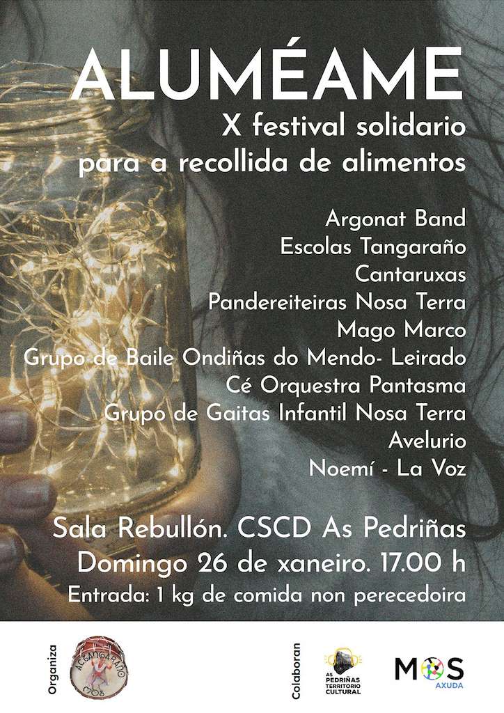 X Festival Solidario para a Recollida de Alimentos - Aluméame en Mos