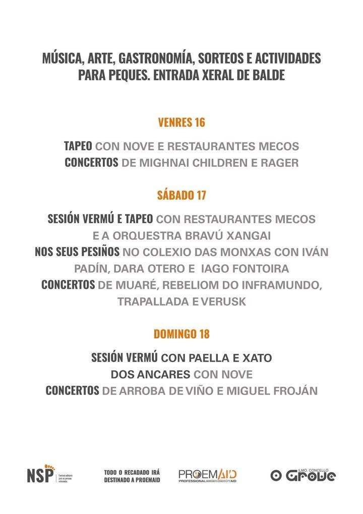 VIII Festival Solidario Para as Persoas Refuxiadas Nos Seus Pés (2026) en O Grove