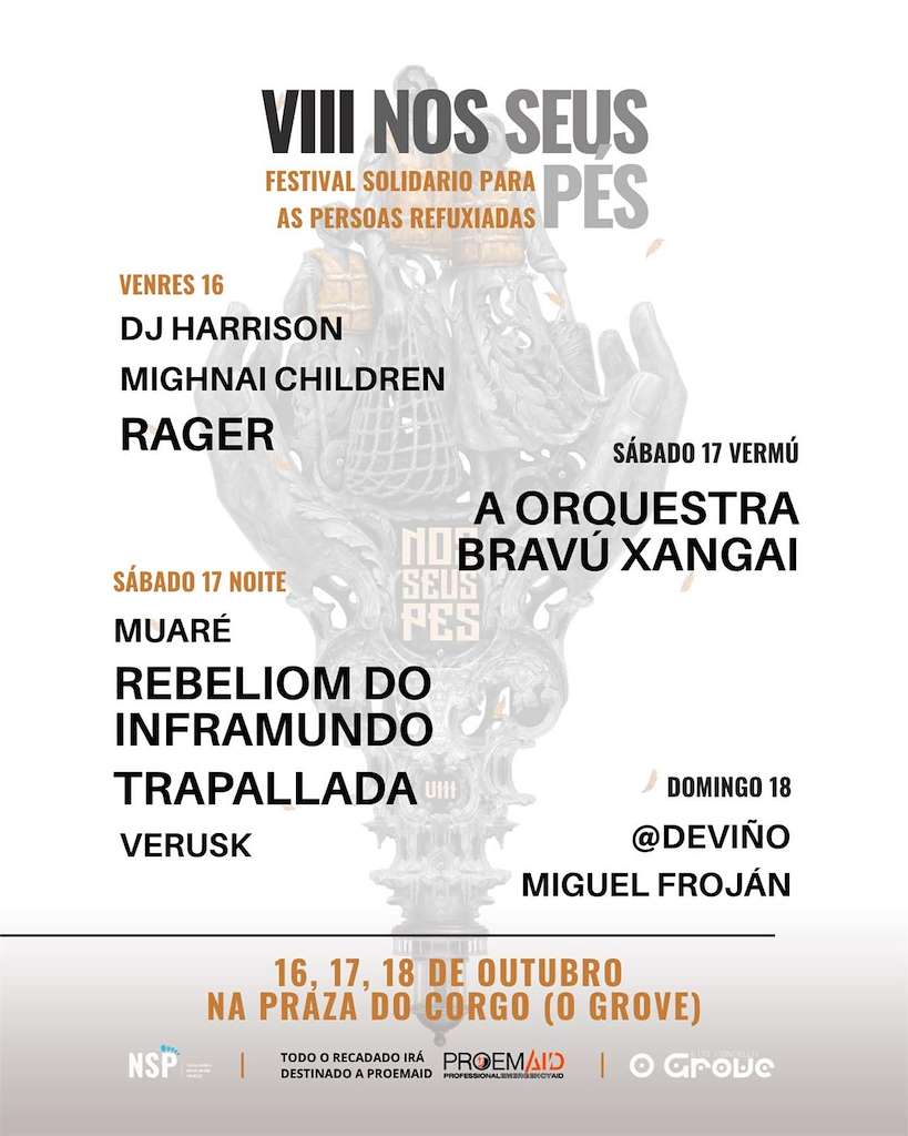 VIII Festival Solidario Para as Persoas Refuxiadas Nos Seus Pés (2026) en O Grove