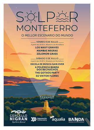 Fechas, información, programa, cartel, imágenes, mapa y ubicación de Festival Solpor Monteferro  en  Nigrán