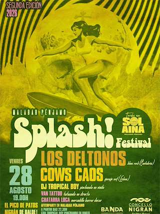 Fechas, información, programa, cartel, imágenes, mapa y ubicación de II Festival Splash  (2026)  en  Nigrán