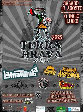 Fechas, información, programa, cartel, imágenes, mapa y ubicación de Festival Terra Brava  en  O Incio