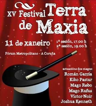 Fechas, información, programa, cartel, imágenes, mapa y ubicación de XV Festival Terra de Maxia  en  A Coruña