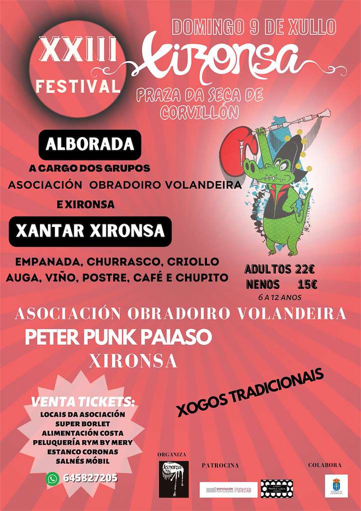 XXII Festival Xironsa de Corvillón en Cambados