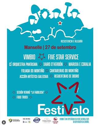 Fechas, información, programa, cartel, imágenes, mapa y ubicación de Festivalo (2025)  en  Dodro