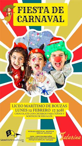Fiesta de Carnaval del Liceo Marítimo de Bouzas (2026) en Vigo