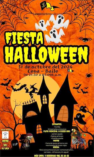 Fiesta de Halloween del Liceo Marítimo de Bouzas  (2025) en Vigo