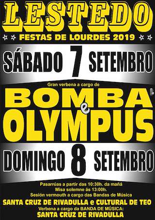 Fiesta de Lourdes de Lestedo en Boqueixón