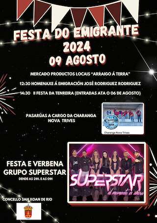 Fiesta del Emigrante en San Xoán de Río