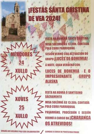 Fiesta del Santísimo Sacramento y Santa Cristina de Vea en A Estrada