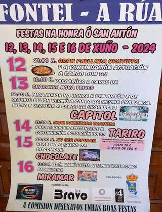 Fiesta Patronal de San Antón de Fontei en A Rúa