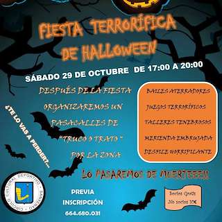 Fiesta de Halloween en Sanxenxo
